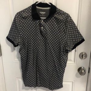 Star pique polo